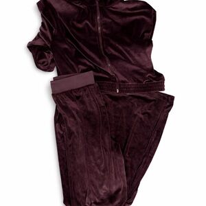 Victoria’s Secret Deep Purple Velvet Tracksuit